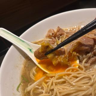 肉盛り醤油豚骨ラーメン(限定)