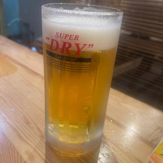 生ビール 大(大衆酒場 魚八)