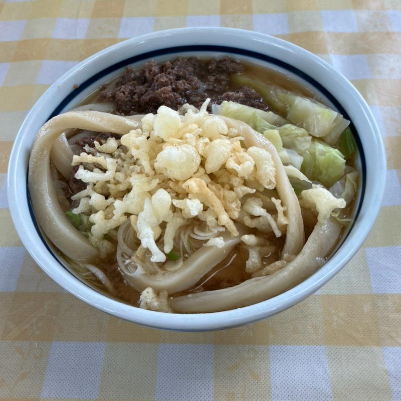 肉うどん(みうらうどん)
