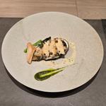蝦夷鮑の鉄板焼き
