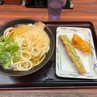 かけうどん大＋とり天＋ちくわ天