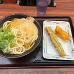 かけうどん大＋とり天＋ちくわ天