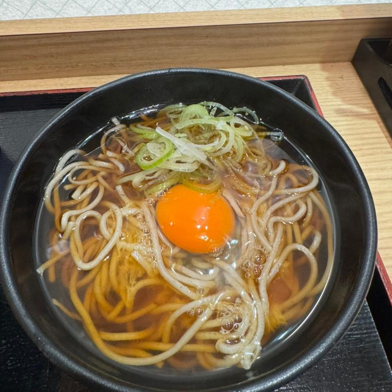 月見そば(彩むさし 武蔵浦和店)