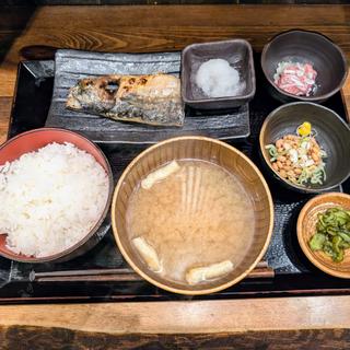 朝さば文化干し定食