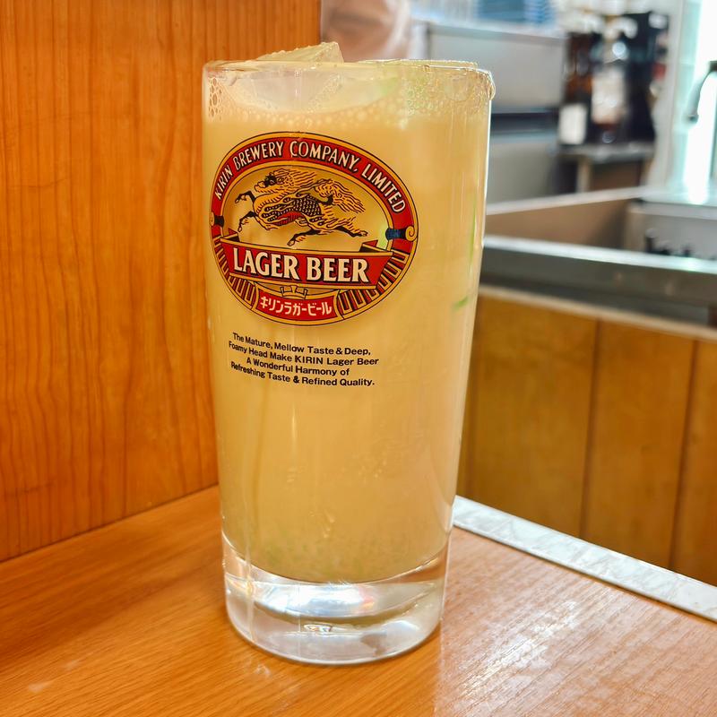 牛乳メロン割り(晩杯屋 大塚北口店 )