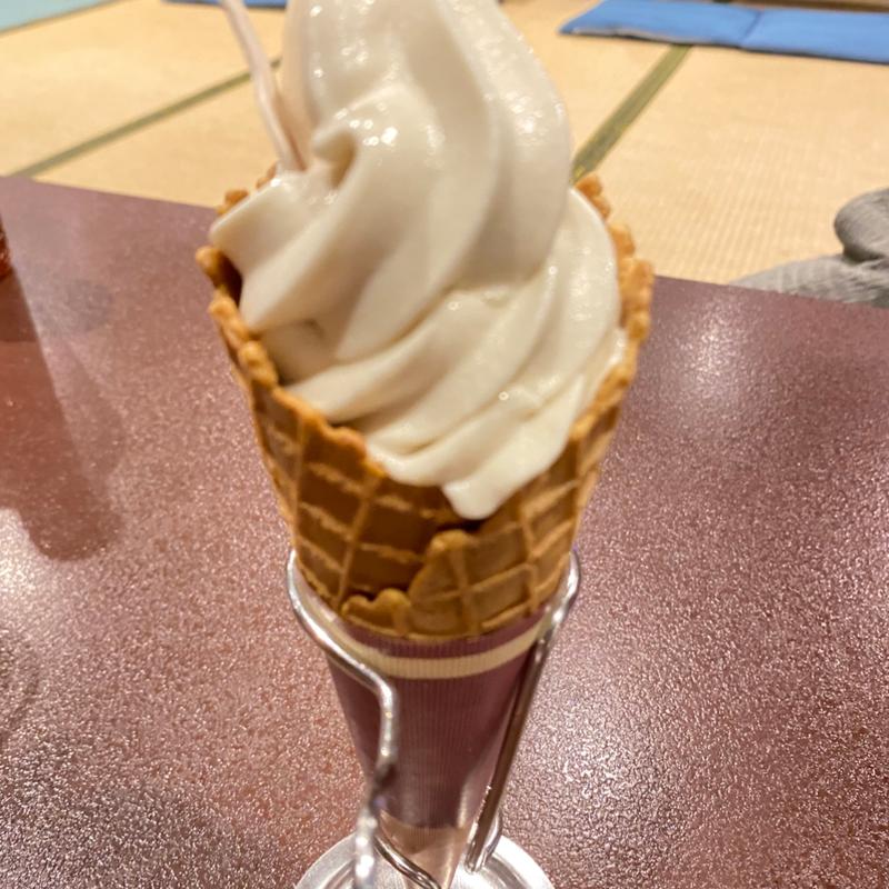 干し芋ソフトクリーム(のぞみ )