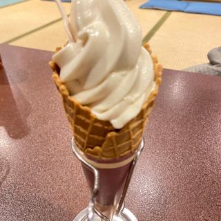 干し芋ソフトクリーム