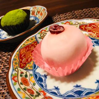 いちごミルク生大福