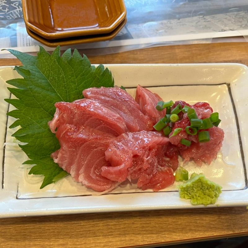 本マグロ頭肉(永楽食堂)