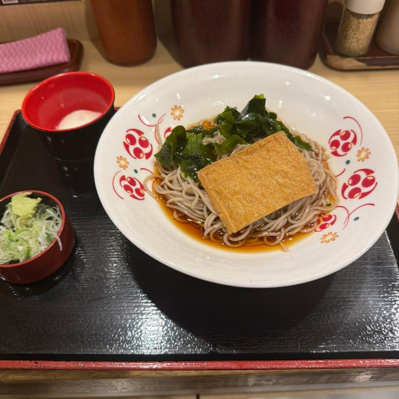 冷やしそば(いろり庵きらく 南浦和)