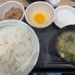 生玉子かけごはんミニ牛皿定食