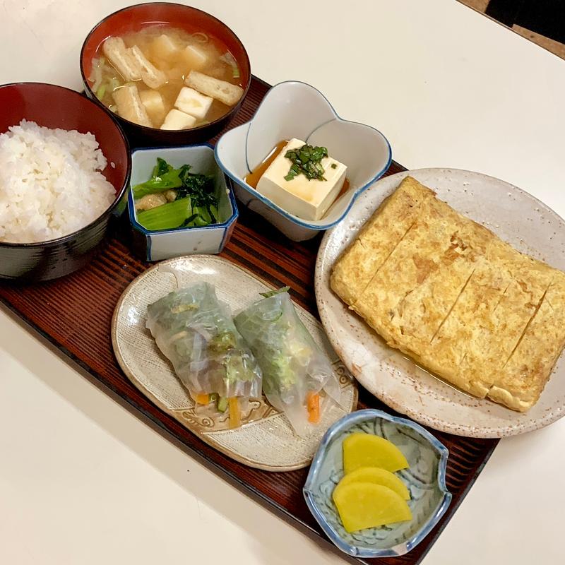 出し巻定食(ごはんやさん家庭料理ういづ)