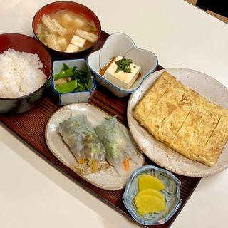 出し巻定食
