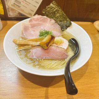 近江鴨と比内地鶏の中華蕎麦(塩)