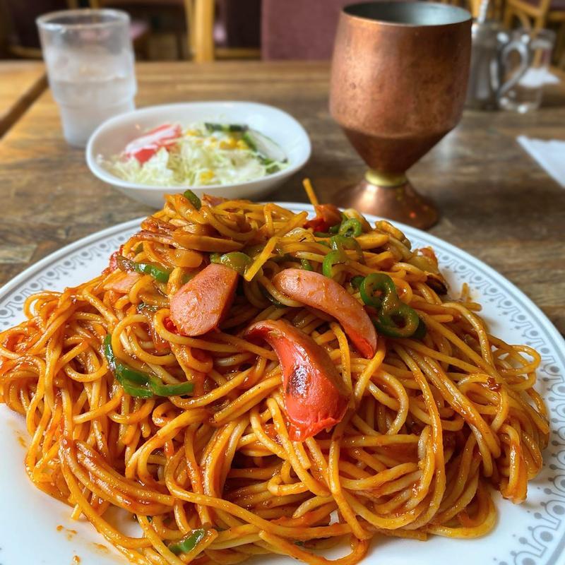 ナポリタンセット(翁堂 駅前店 （おきなどう）)