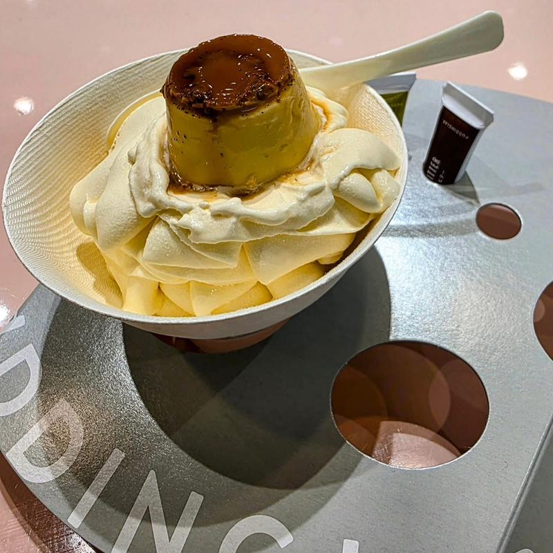 プリンソフト(ミニプリン1個のせ)(プリン研究所)