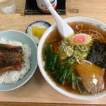 醤油ラーメンミニ鰻丼