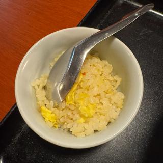 冷やし担々麺と半チャーハンセット