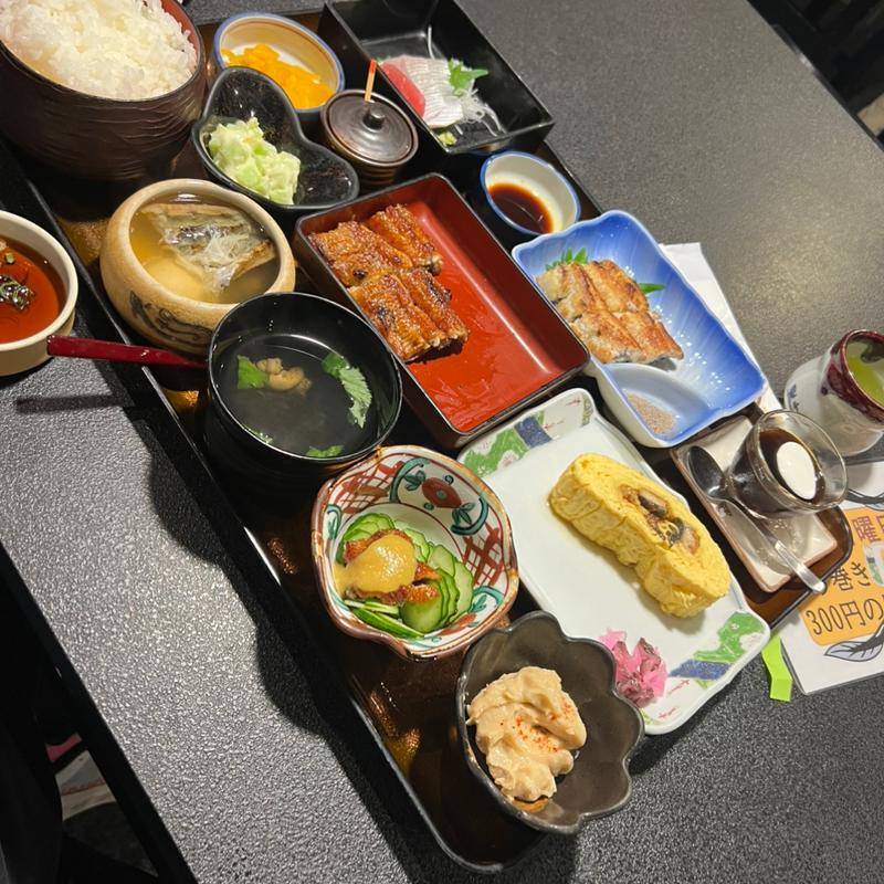 特別定食(うな勢)