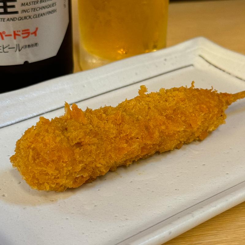 豚肉串カツ(串焼き屋)