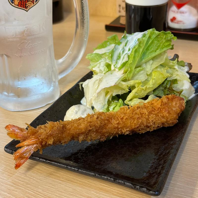 エビフライ(串焼き屋)