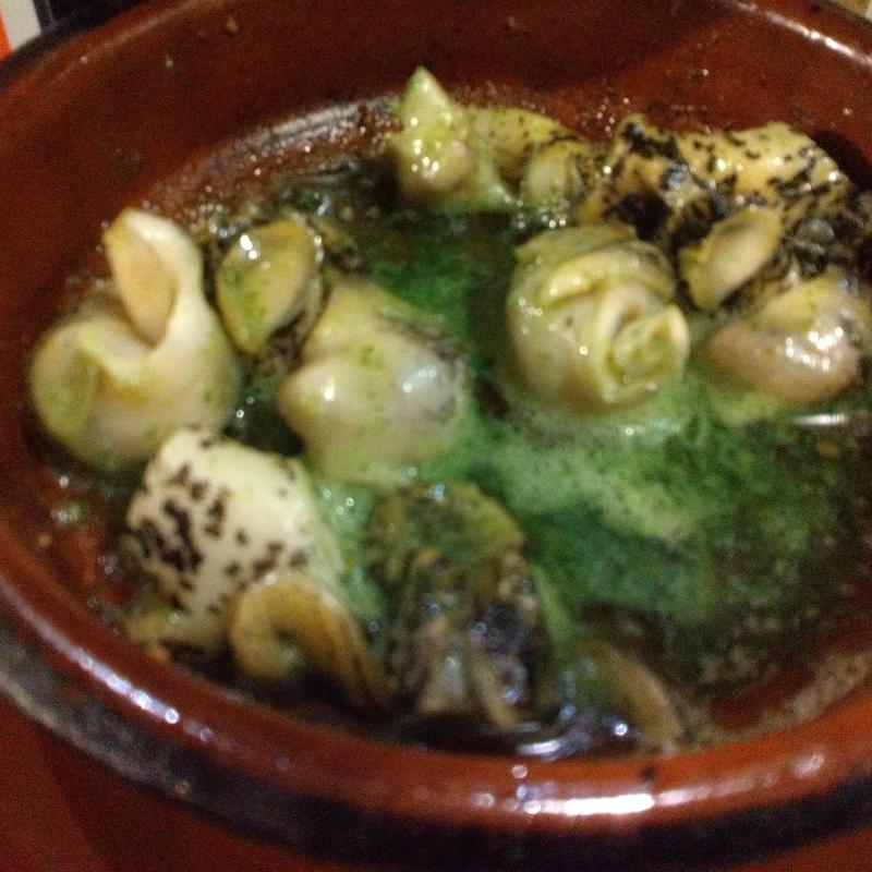 つぶ貝ガーリック(バルデエスパーニャタパス)