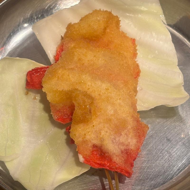 紅生姜(串かつ でんがな 新宿西口ハルク店 )