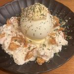 半熟玉子のポテトサラダ