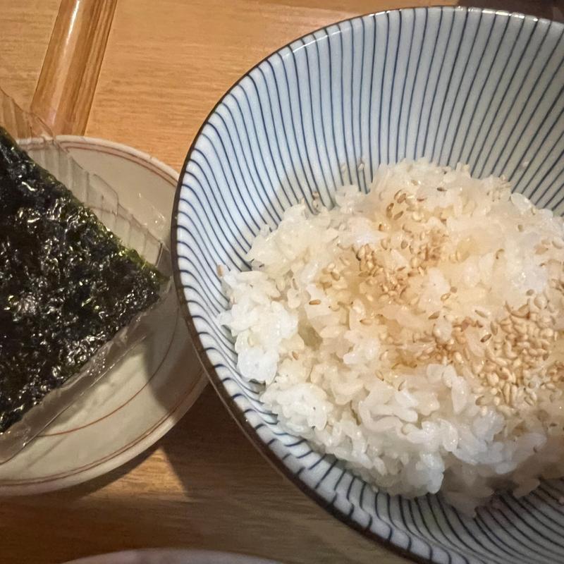 ご飯「韓国海苔付き」(趙家 （チョウヤ）)