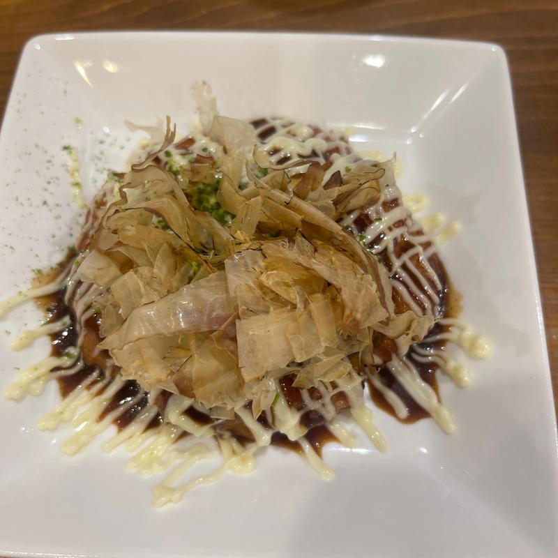 すりみのお好み焼き(居酒屋 傍 SOBA)