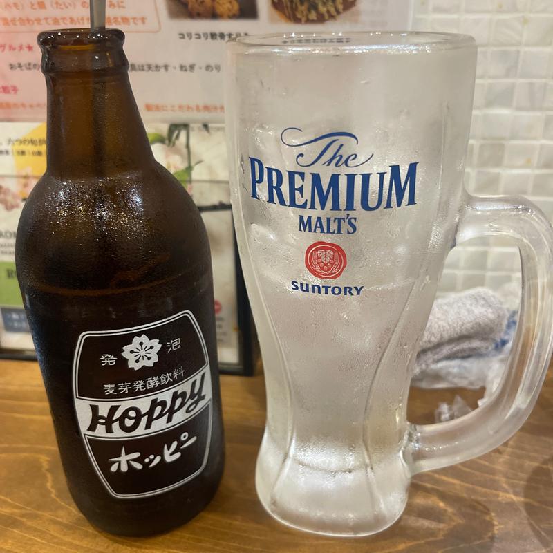 ホッピー白セット(居酒屋 傍 SOBA)