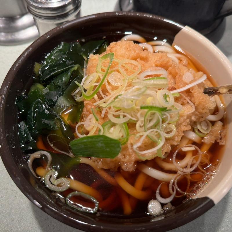 アジ天うどん(新和そば （しんわそば）)