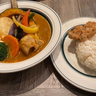 侍ザンギとチキン1／2野菜