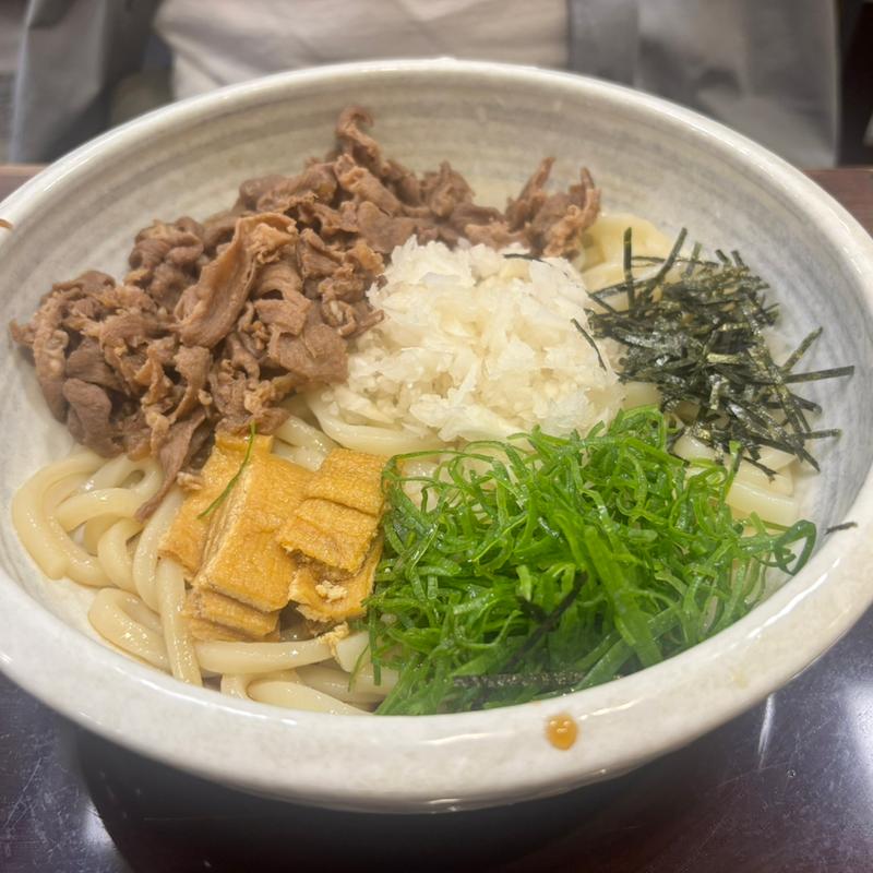 鬼おろし肉ぶっかけ(杬之蔵 イオンモール京都桂川店 （モトノクラ）)