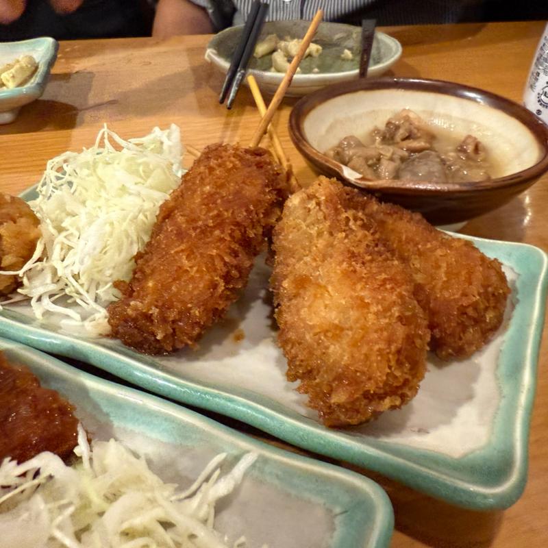 神田 旨カツ（１本）(一軒め酒場 新宿中央東口店)