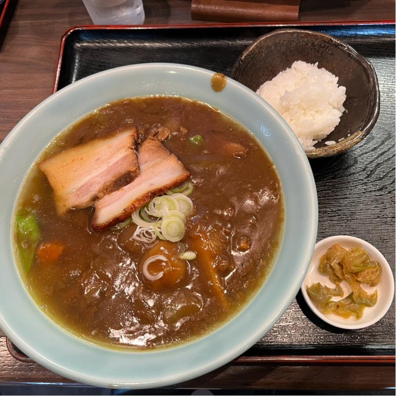 カレー中華そば(華園 （かえん）)