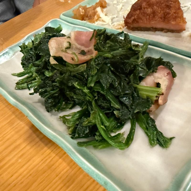 ほうれん草ベーコン(一軒め酒場 新宿中央東口店)
