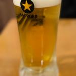 生ビール得ジョッキ(一軒め酒場 新宿中央東口店)