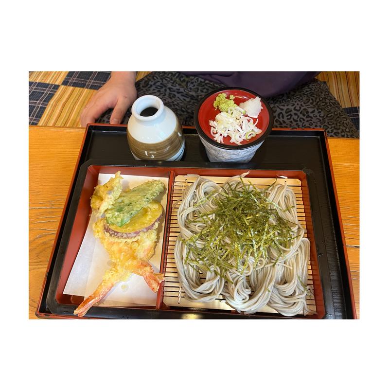 天ざるそば(生そば丸十)