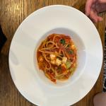 ベーコンとモッツァレラのトマトソース(カフェ・ド・ランチ)