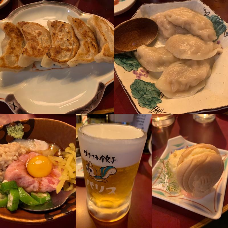 焼き、水餃子ほか(生きてる餃子バリス)