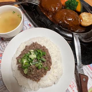 期間限定げんこつハンバーグセット