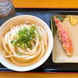 冷やかけ カニカマ天(手打ちうどん ますや)