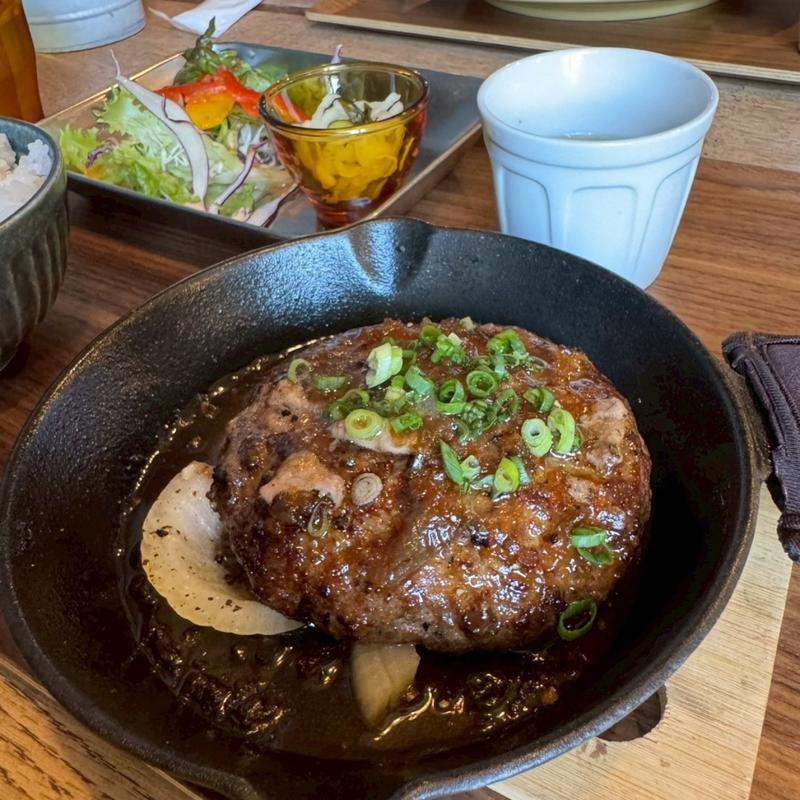 ハンバーグ(めがね)