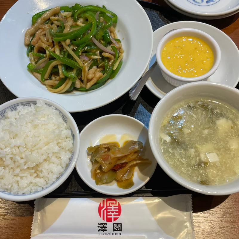 青椒肉絲(澤園 JAKUEN)