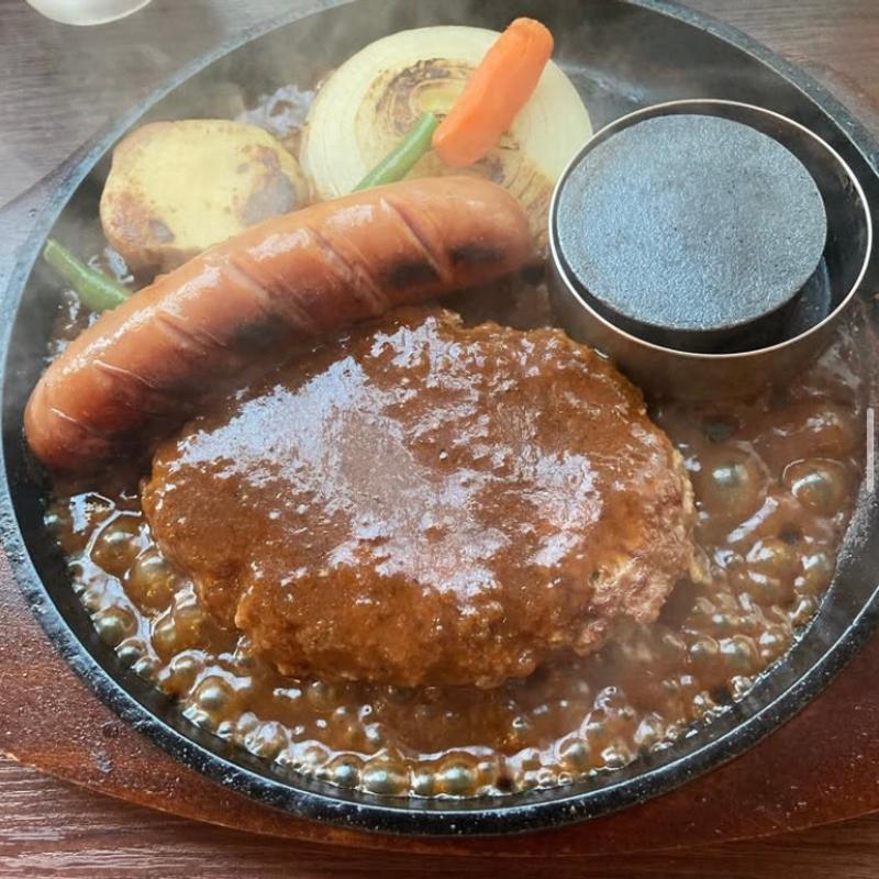 ステーキハンバーグ(札幌牛亭 サッポロファクトリー店)