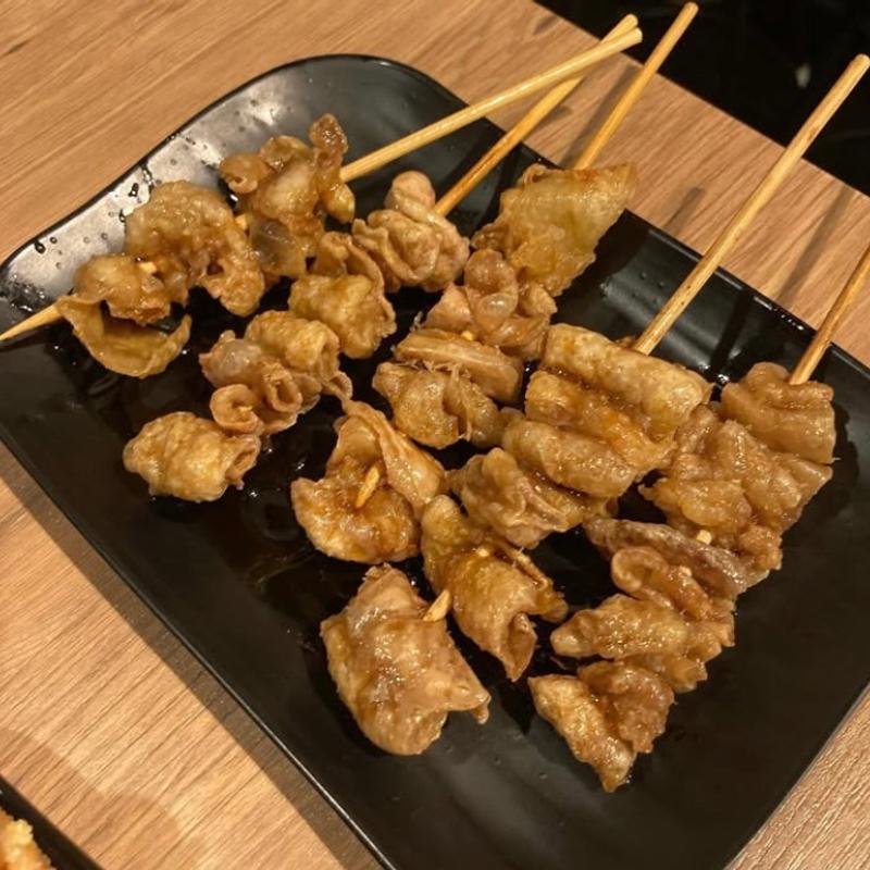 鶏皮串(からあげの鳥丸 新小岩本店)