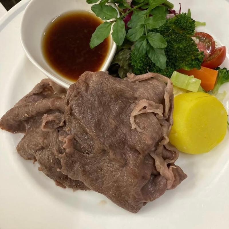 米沢牛ステーキ(カフェドカオリ)