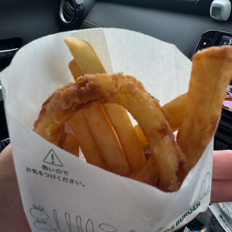 オニポテ(フレンチフライポテト＆オニオンフライ)(モスバーガー加古川野口店)