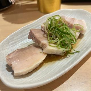 蒸し豚柚子胡椒